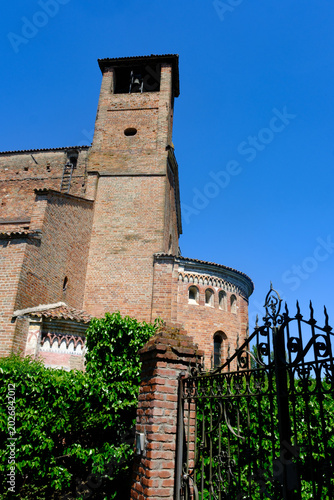 Historic basilica of XII Apostoli at Lodi Vecchio, Lodi province, Italy
