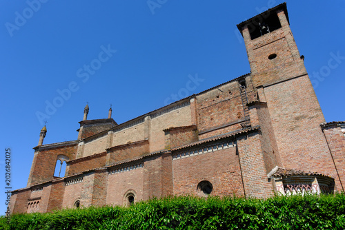 Historic basilica of XII Apostoli at Lodi Vecchio, Lodi province, Italy