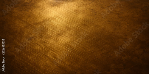 Vintage Gold Grunge Metal Texture Background