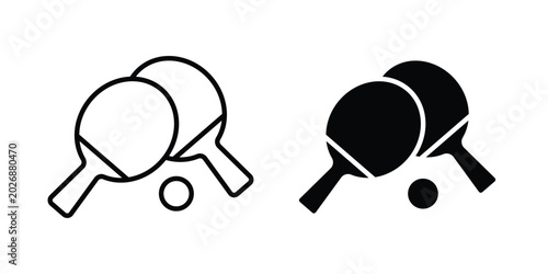Konstfotografi Ping pong icon