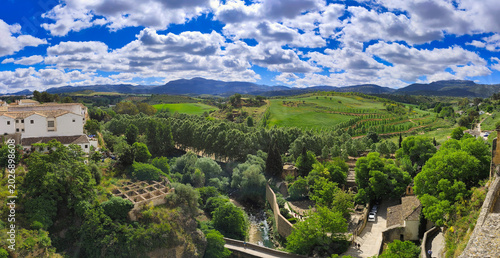 fields and mountains of Andalusia, Ronda