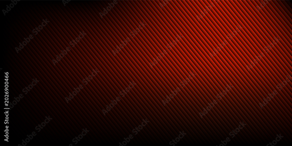 Naklejka premium Abstract background texture with vertical ribs and orange light streak