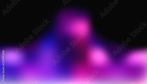 Abstract grainy gradient background with wavy blue and white shapes
