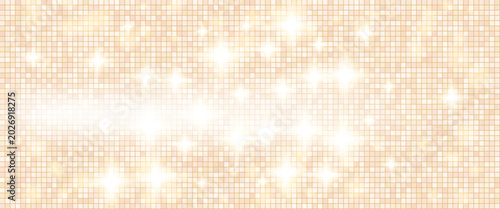 Φωτογραφία Sequin background in soft beige sparkle for wedding card