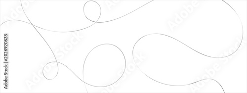 Thin line wavy abstract background