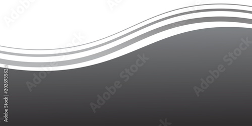 white wave curve, gray wave angle shape for elements.vector