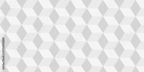 Abstract white cube grid polygon decoration block hexagon geometric texture background. block construction surface cubic wall square creative business texture backgroud.