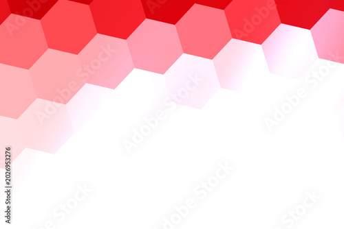 Fotografie Red Polygonal Mosaic Background, Creative Design Templates