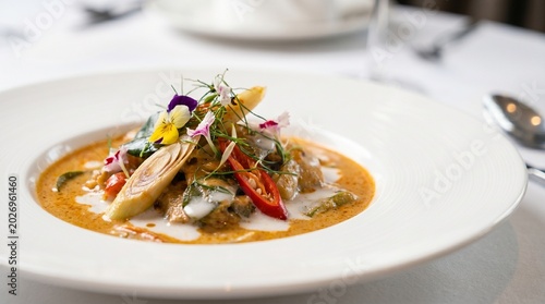 fine dining thaifood