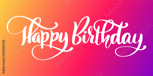Photos happy birthday banner