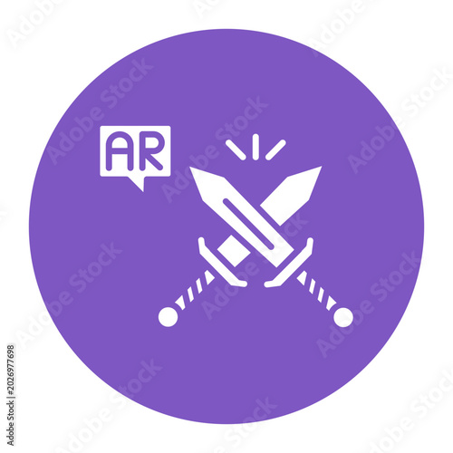 Fotografía Ar Sword Fight Icon