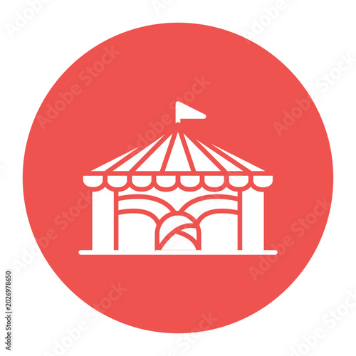 Tableau sur toile Big Top Icon