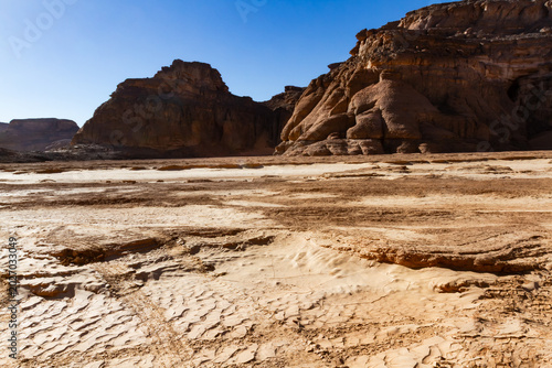 Картината върху платно Sahara landscape