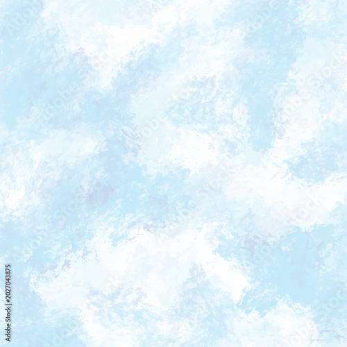 Soft light blue and white abstract background with a gentle, cloud-like texture, resembling a watercolor painting or ethereal sky.