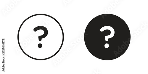 Konstfotografi Interrogation icon with editable stroke and solid design vectors