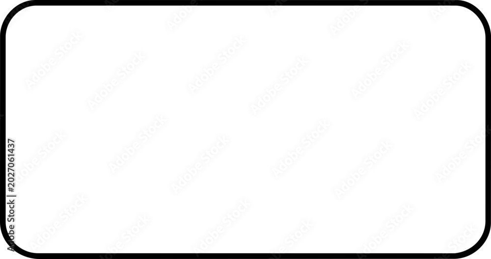 Obraz premium Elegant Rectangle Frame