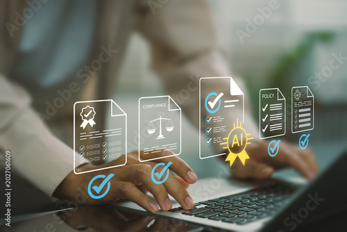 Konstfotografi AI compliance certification workflow with enterprise governance automation, inte