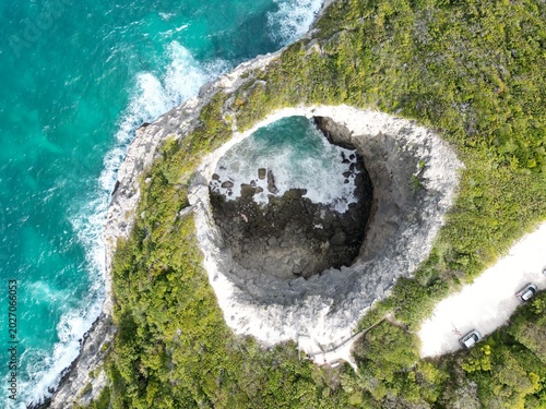 Gueule Grand Gouffre - Belle Ile en Mer - Guadeloupe