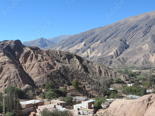 view of the mountains