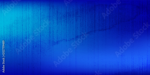 Obraz na płótnie abstract digital background featuring a vibrant blue gradient that ranges from a bright cyan glow in the top-left corner to deep navy tones throughout
