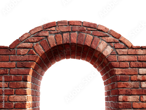 Brick Archway Texture for Architectural Backdrops and Design