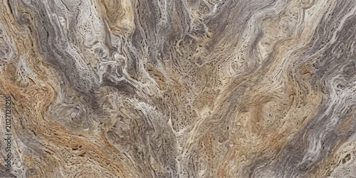 Fotografie An abstract textured background reminiscent of weathered wood grain or swirling natural fibers, creating a sense of organic complexity and rustic beauty