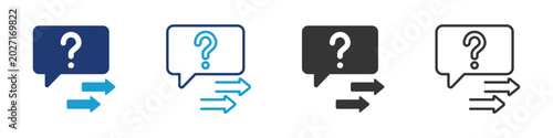 Photos Response icon set collection multi-style.