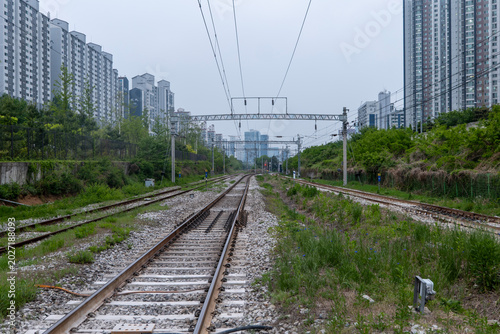 철도, 기차, 레일, 교통, 여행, 길, 라인