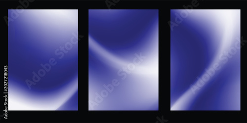 Obraz na płótnie Elegant pastel purple soft blurred gradient mesh background illustration