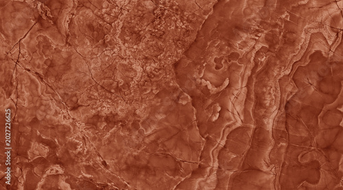 Tableau sur toile A close-up view of a rich, textured rust-colored surface with intricate patterns resembling natural geological formations