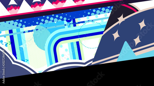 open book with american flag