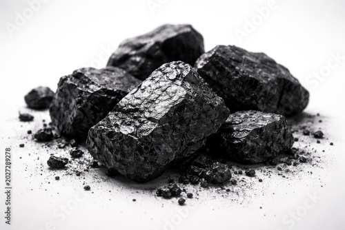 Limited coal chunks placed ...