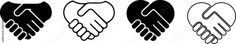 Obraz premium hand shake.