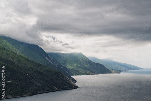 Wolken über dem Gardasee