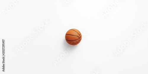 Basketball Isolated on Whit...