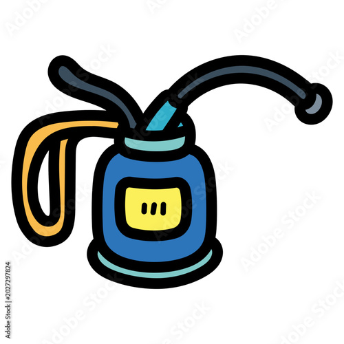 Bilde på lerret oiler illustration