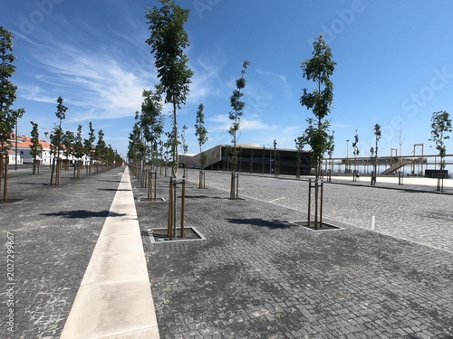 Lisbon Cruise Port in Portugal. The new cruise terminal.