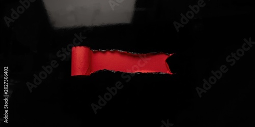 Black shining surface featu...