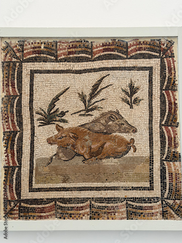 mosaico romano arte roma história antiga
