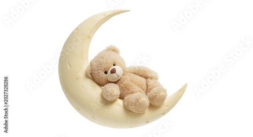 Adorable teddy bear resting...