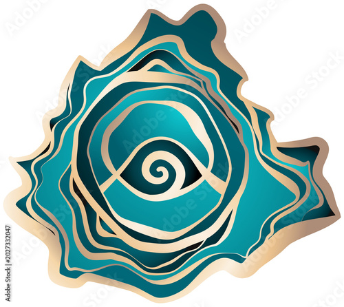 Abstract image of Kaballah Symbol Shefa