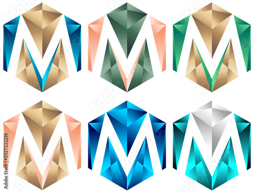 Set of letter 