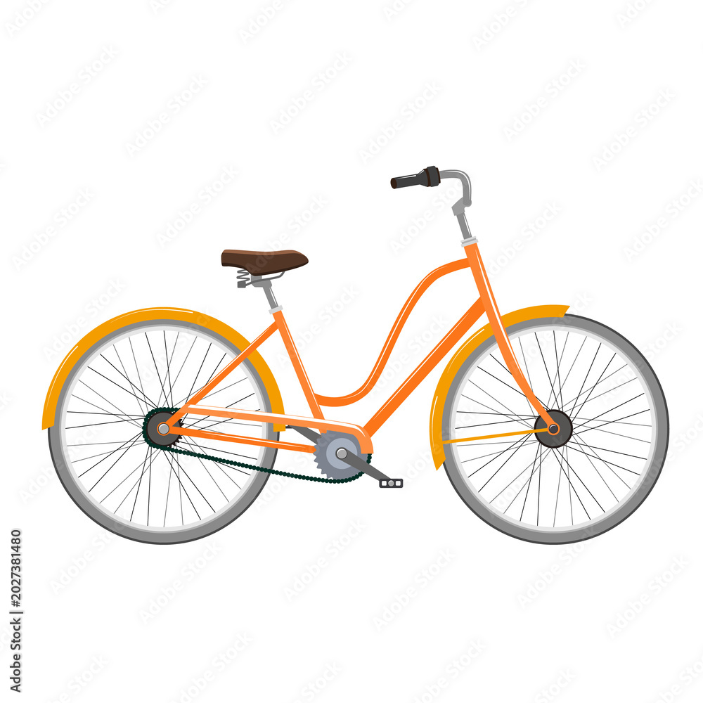 Fototapeta premium The old classic bicycle.