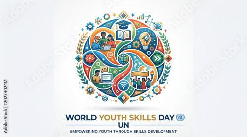 Creative World Youth Skills Day Celebration with Global Education Innovation and Empowerment Theme