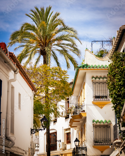 Εκτύπωση καμβά Marbella's city center and seaside boulevard
