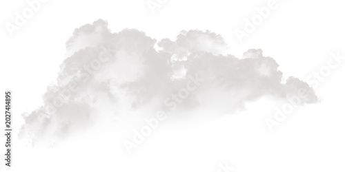 Transparent white cloud isolated PNG realistic fluffy cloud overlay