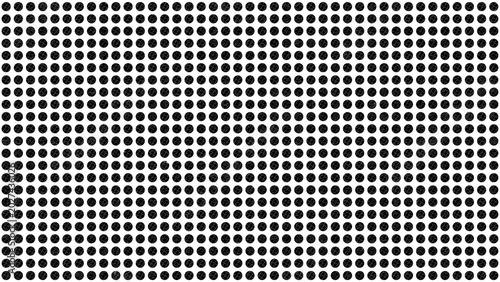 Black #000000 Textured Dot Grid, Transparent Background, 8K Ultra HD Overlay Graphic, Digital Acrylic Painting