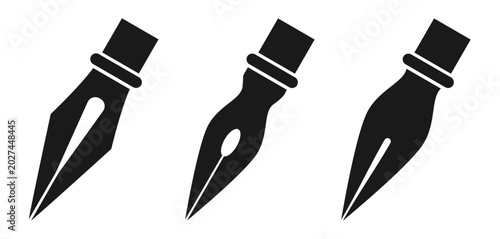 Tableau sur toile classic pen nib icon