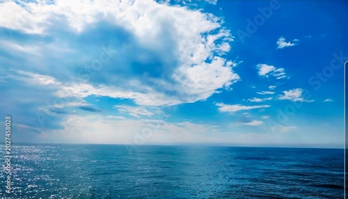 Bild auf Leinwand sea and sky