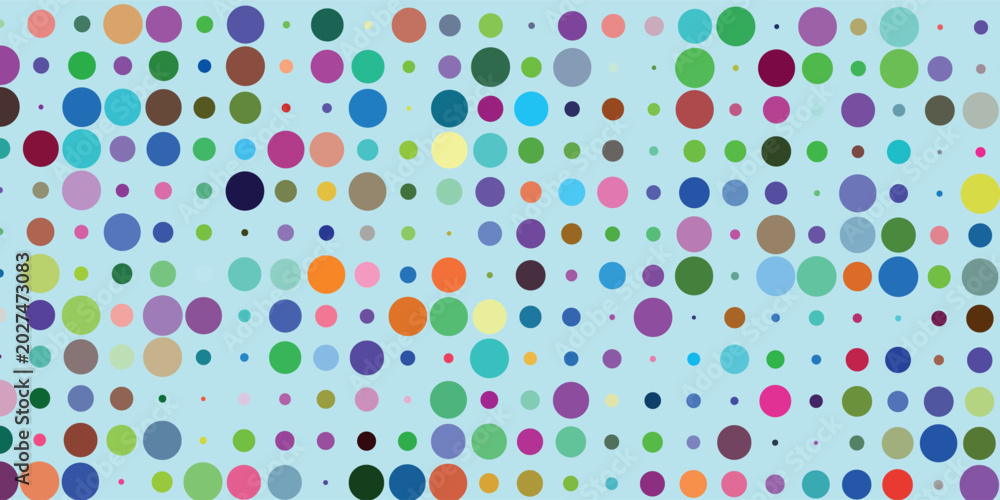 Fototapeta premium Polka Dot Pattern. Seamless Background. vector illustration